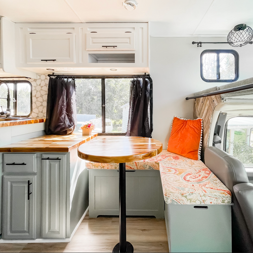 Breakfast Nook VS. Dinette In A Class C