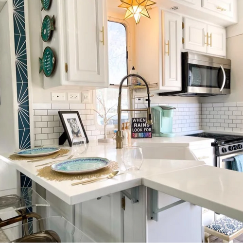 Pop-Up Countertops For Additional Space In Your Kitchen