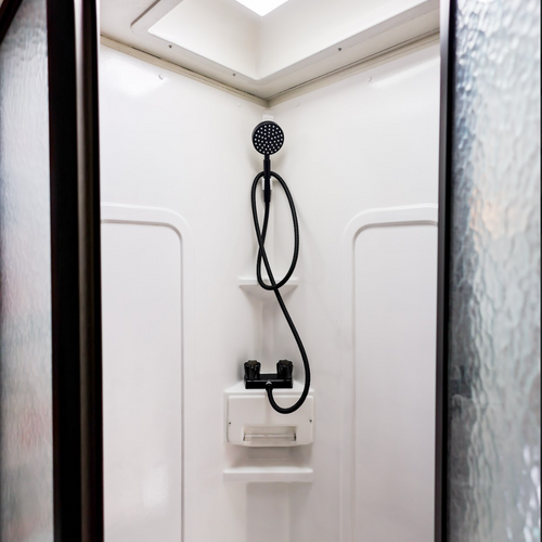 How To Make An Old RV Shower Look Brand New