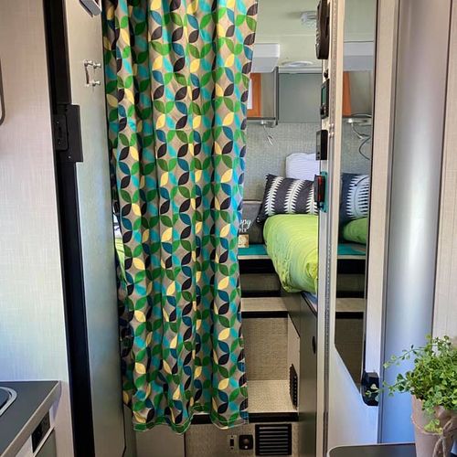 Replacing Divider Curtain between galley and sleeping